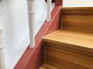 Restaurierte Treppe 2- Alte Schule